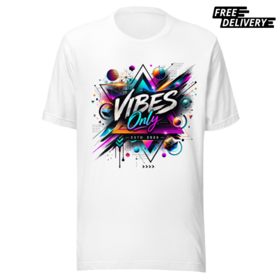Neon Retro-Futuristic T-Shirt