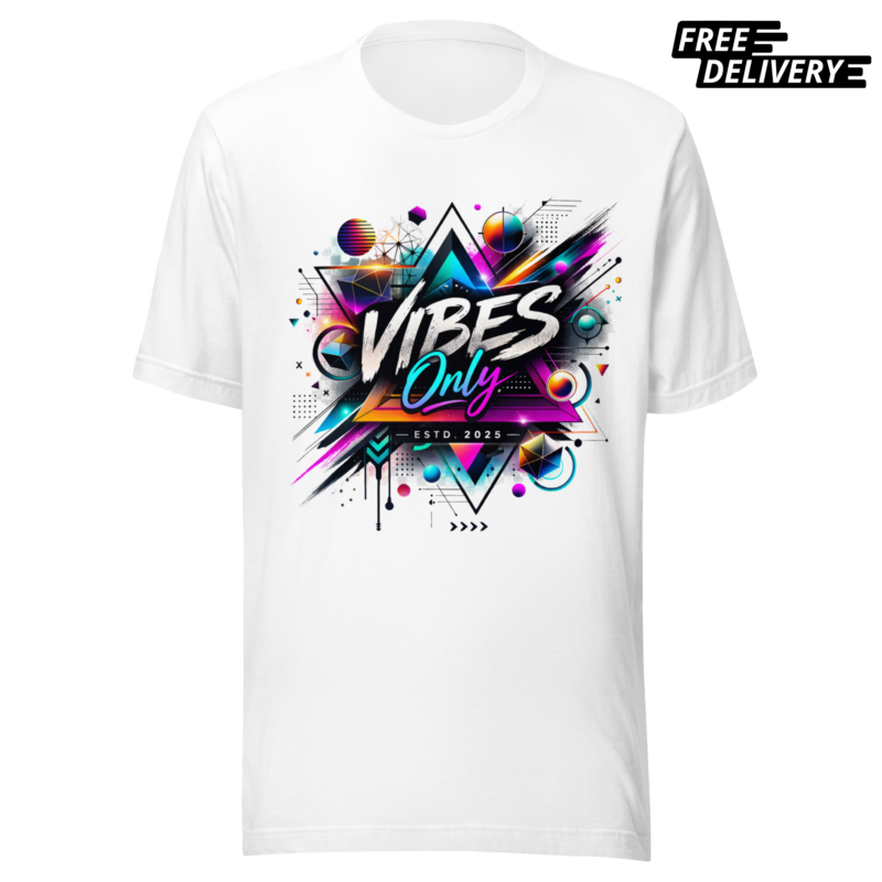 Neon Retro-Futuristic T-Shirt