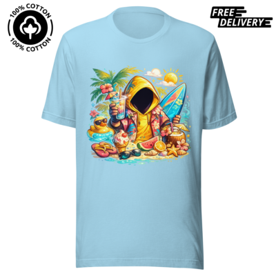 Summer Vibe Reaper Pure Cotton T-Shirt