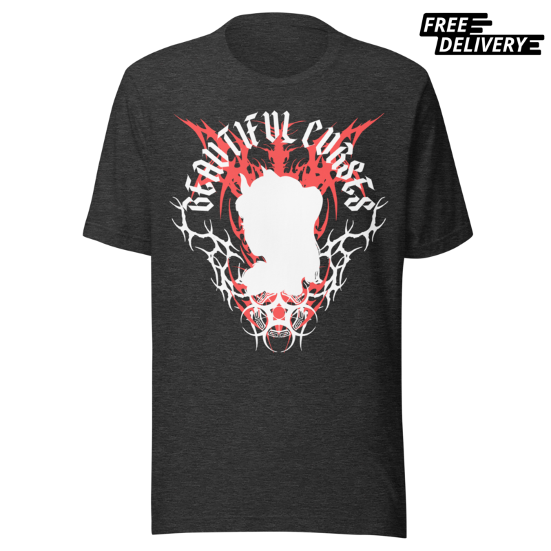"Beautiful Curses" Gothic T-Shirt