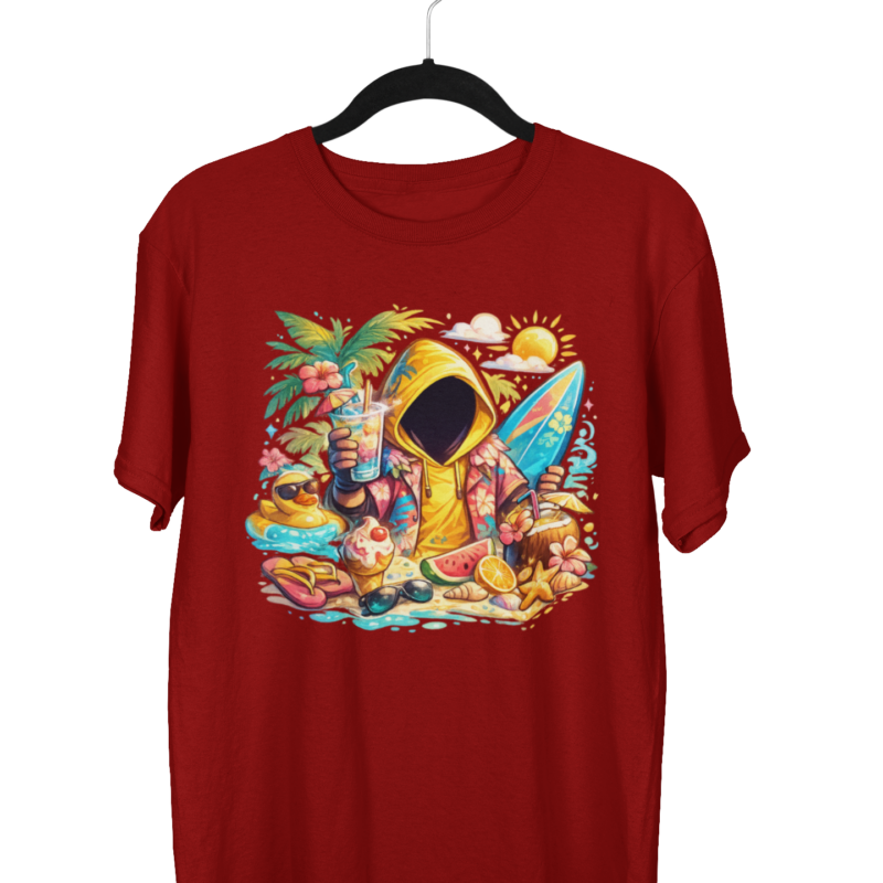 Oversized "Summer Chill" Urban Tee