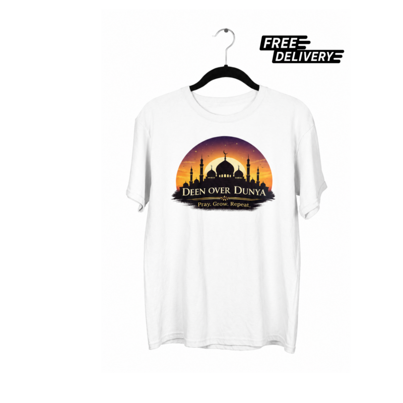 Deen Over Dunya Oversized Tee