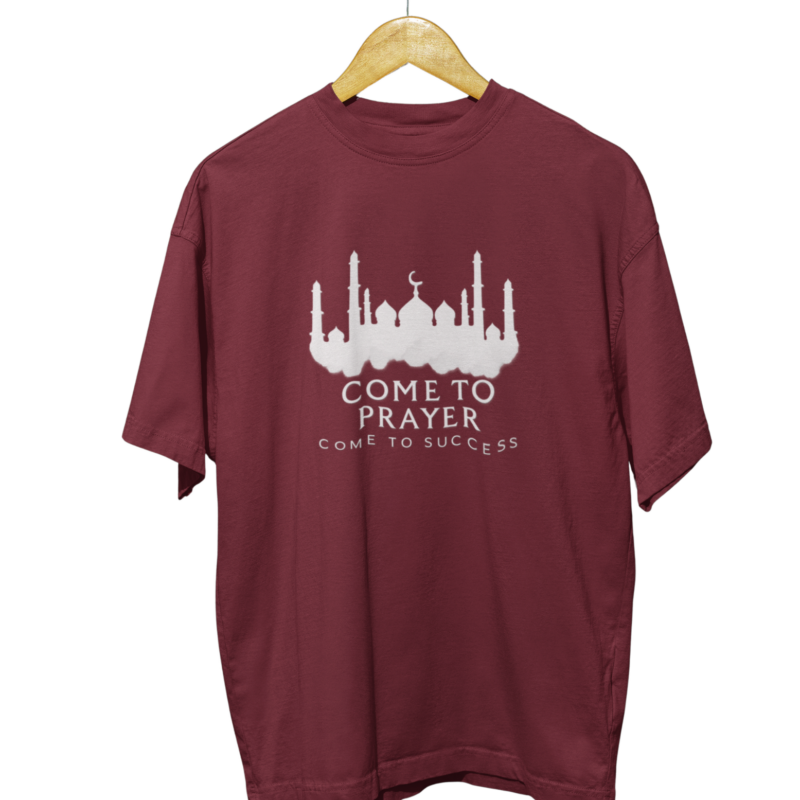 Come to Prayer Oversized Tee