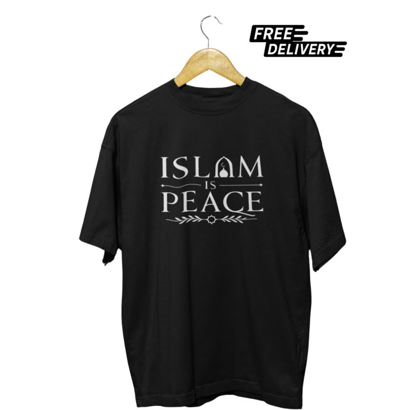 Islam Is Peace Oversized Tee