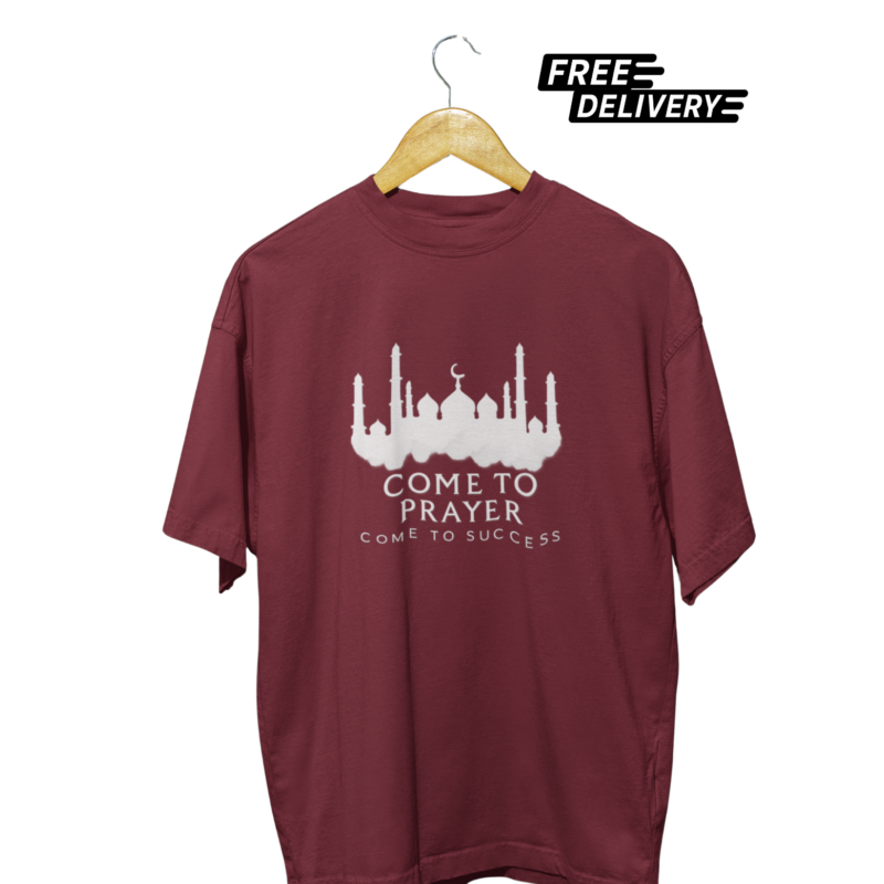Come to Prayer Oversized Tee
