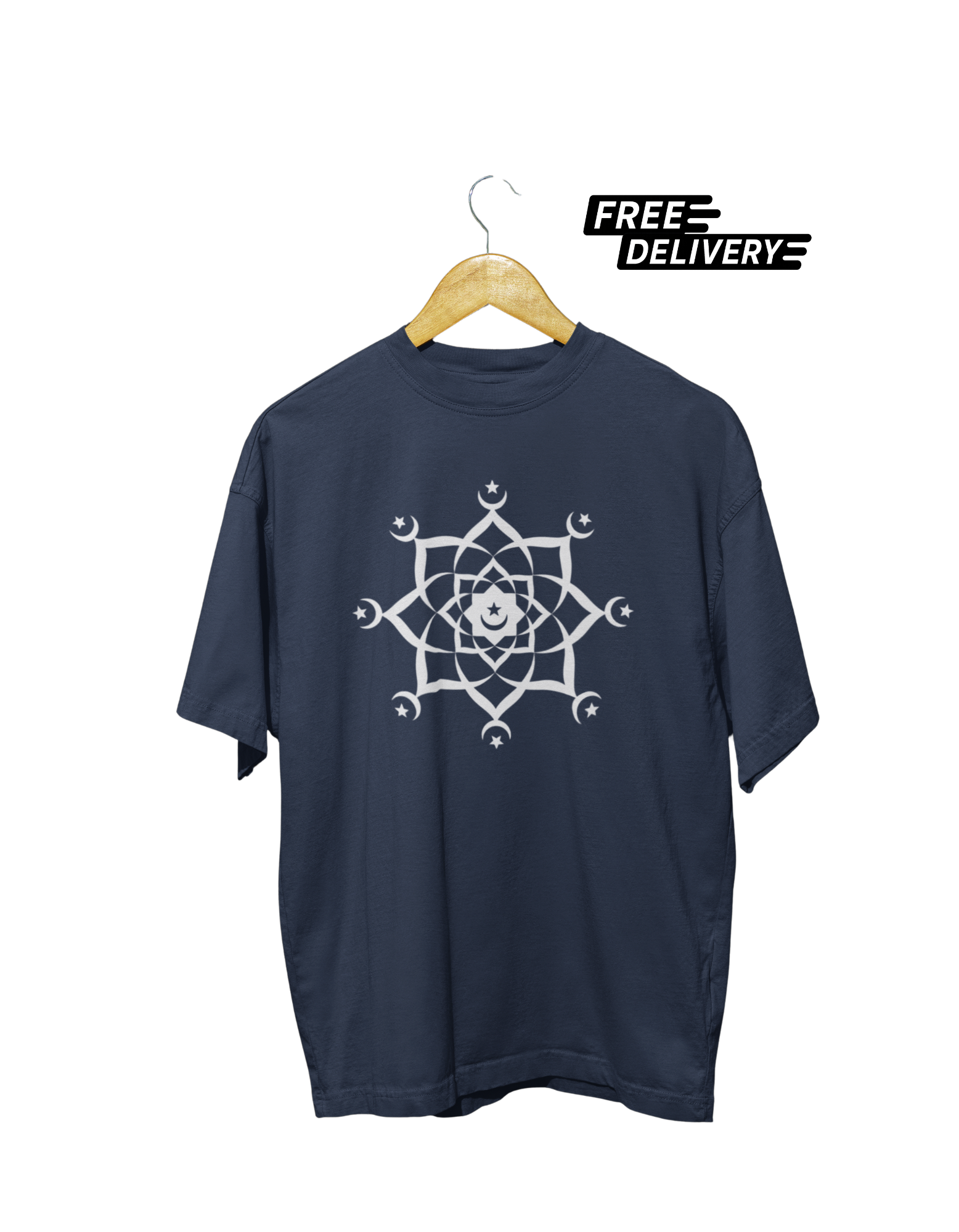 Orbit of Faith Oversized Tee