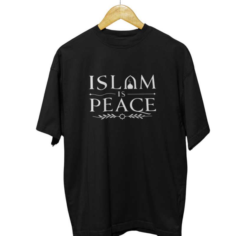 Islam Is Peace Oversized Tee