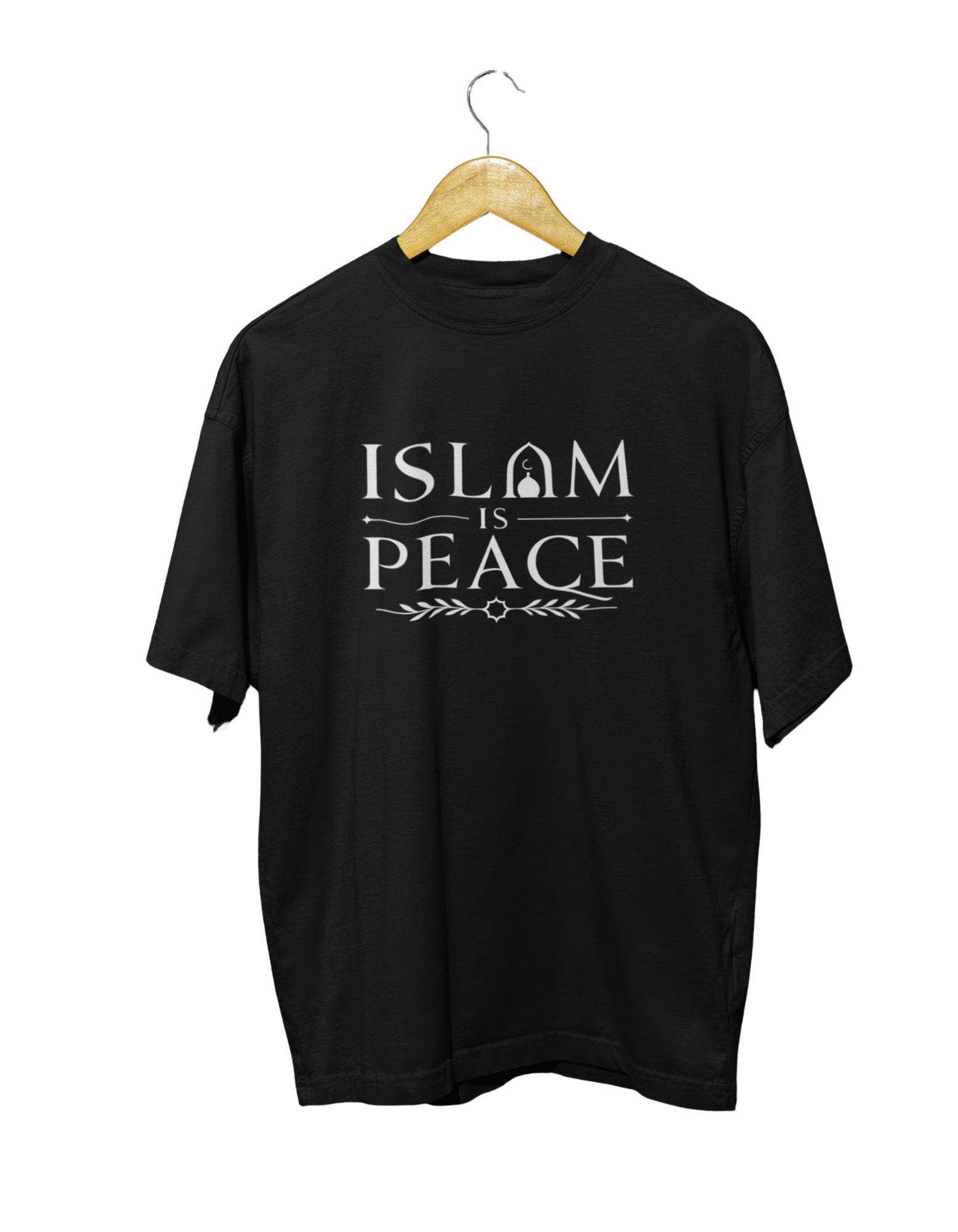Islam Is Peace Oversized Tee