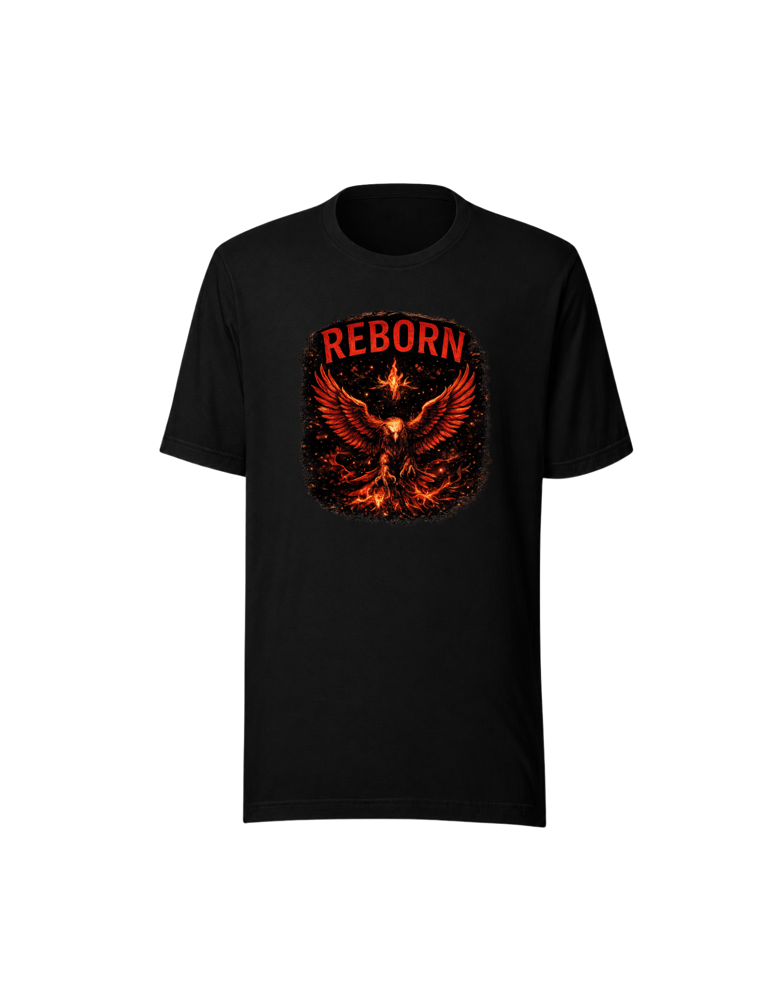 Reborn Phoenix T-Shirt – Rise Stronger Graphic Tee - Image 2