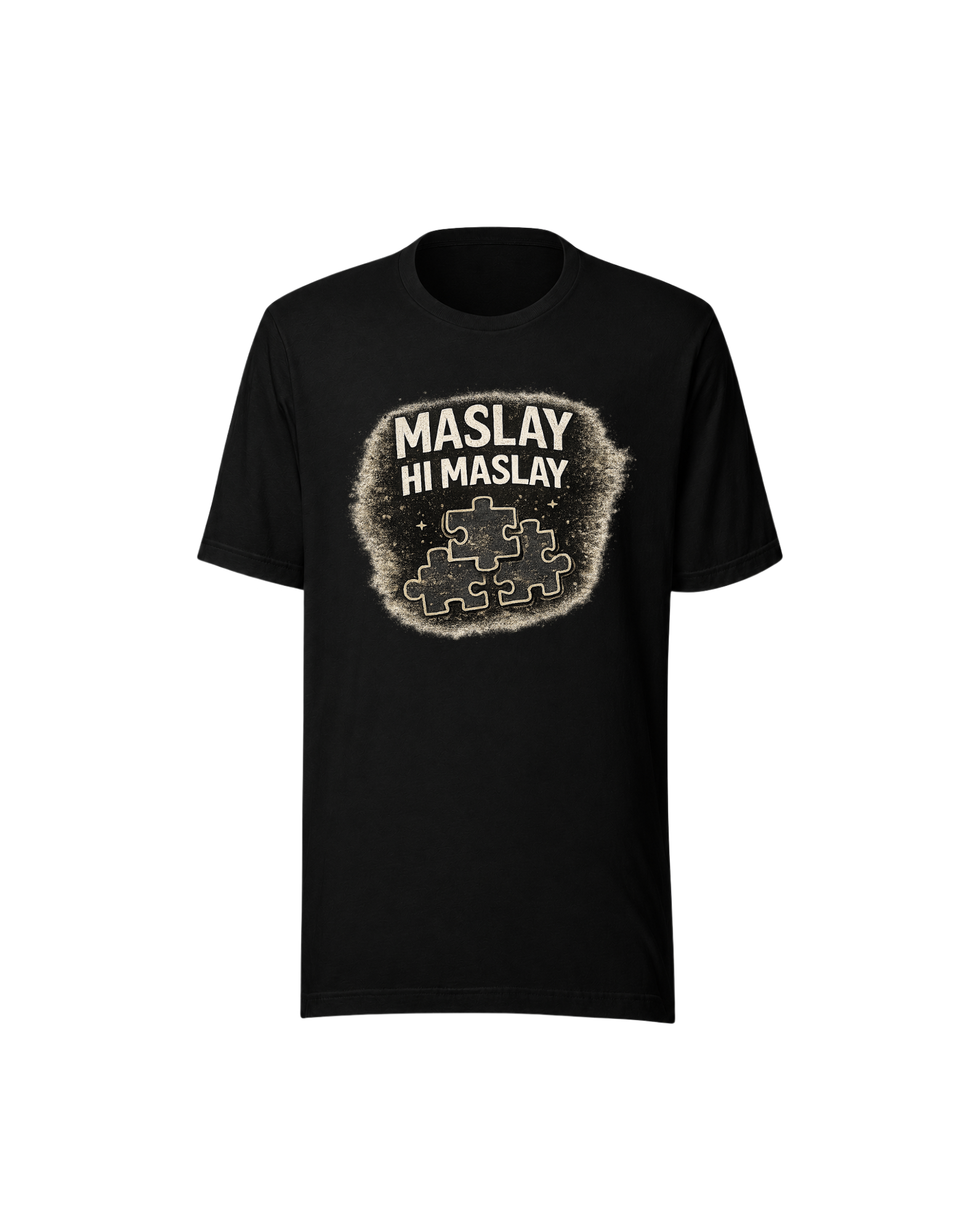 Maslay Hi Maslay Funny Desi T-Shirt – Pakistani Humor Tee - Image 2