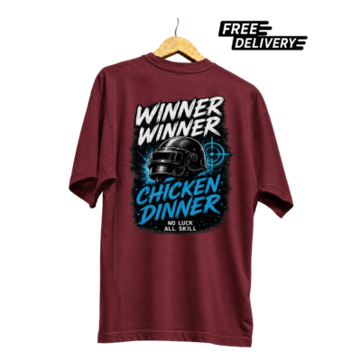 Winner Winner Chicken Dinner PUBG Gaming T-Shirt