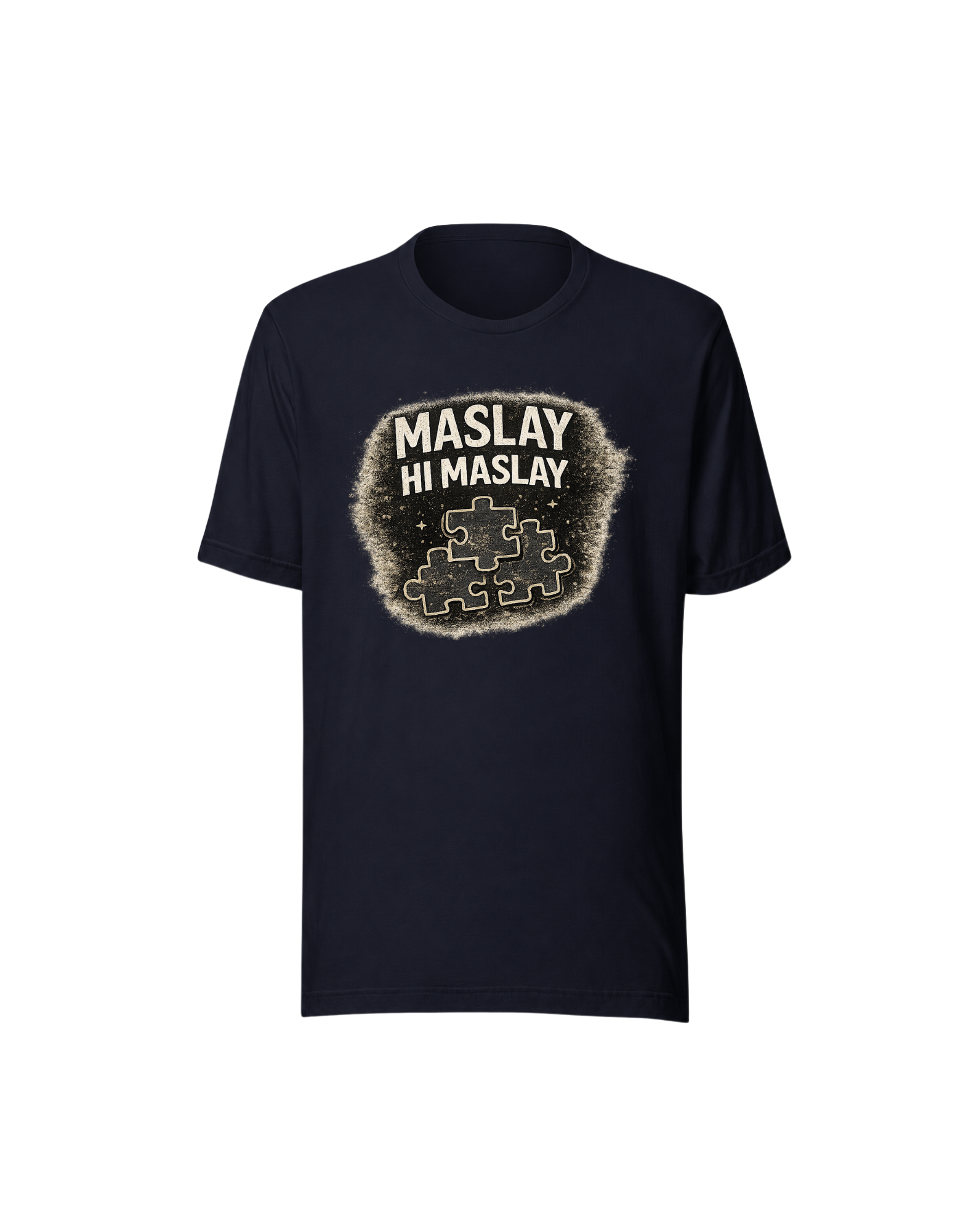 Maslay Hi Maslay Funny Desi T-Shirt – Pakistani Humor Tee - Image 3