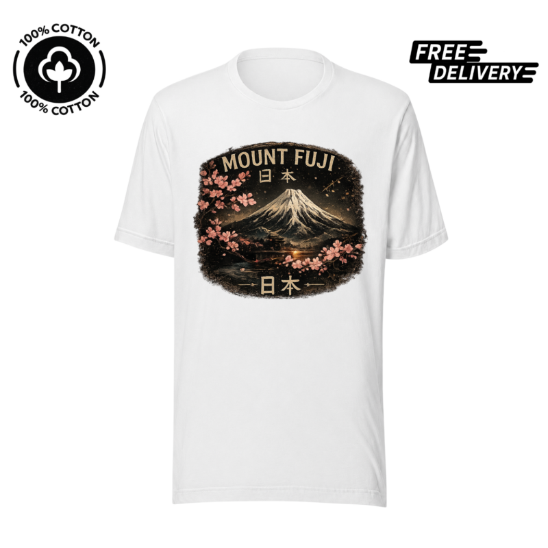 Mount Fuji Japan Graphic T-Shirt – Japanese Travel Tee