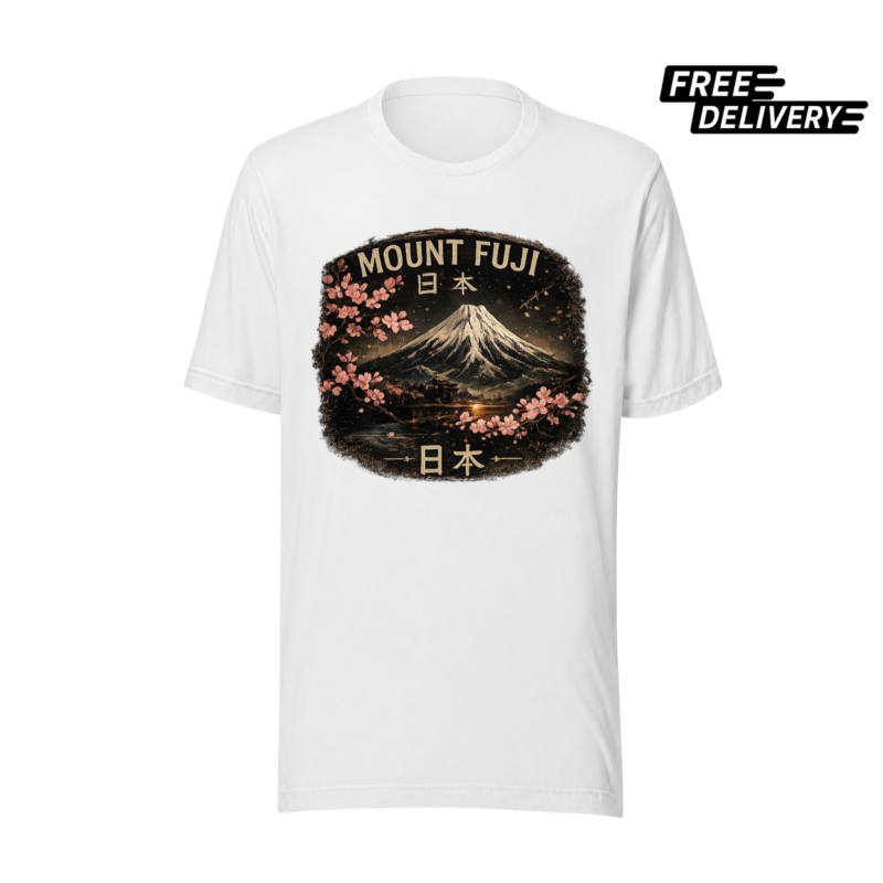 Mount Fuji Japan Graphic T-Shirt – Japanese Travel Tee