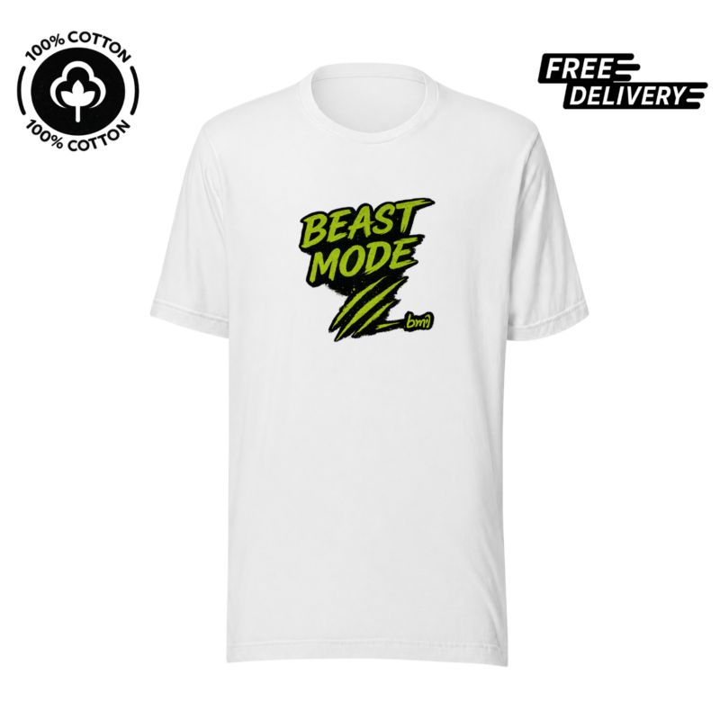 Beast Mode Gym T-Shirt – Fitness Motivation Graphic Tee
