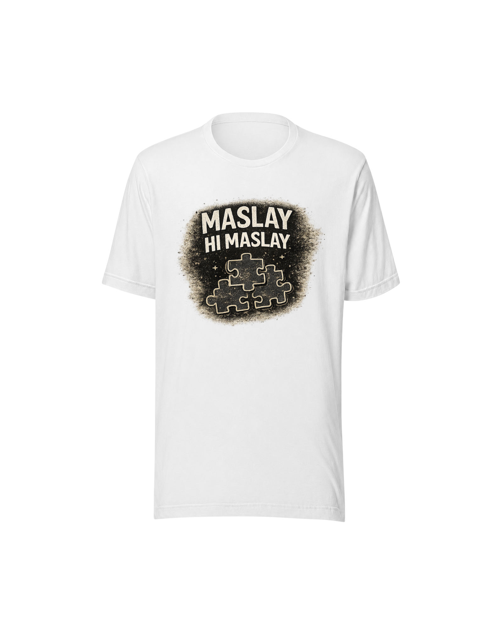 Maslay Hi Maslay Funny Desi T-Shirt – Pakistani Humor Tee - Image 4