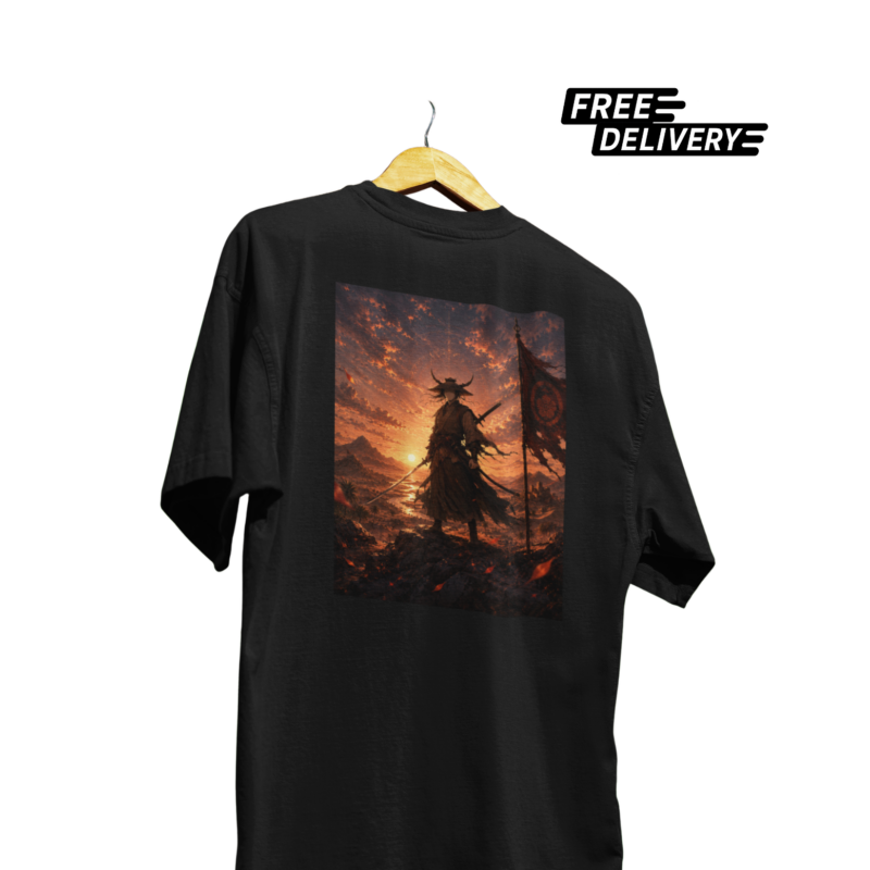 Shadow of the Red Dunes Oversized Tee