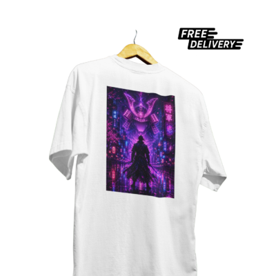 Violet Samurai Oversized Tee