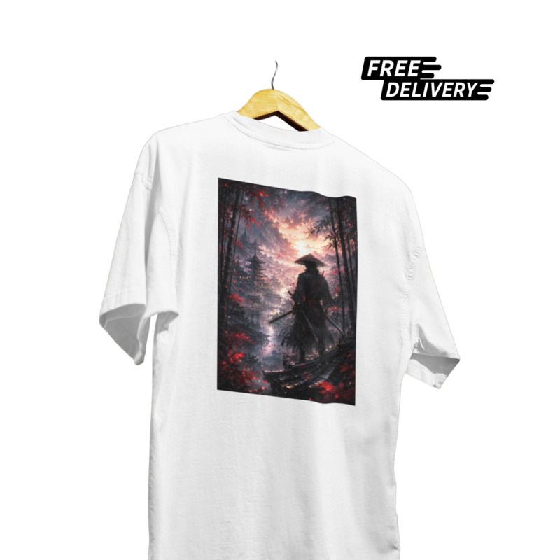 Fallen Petals Oversized Tee