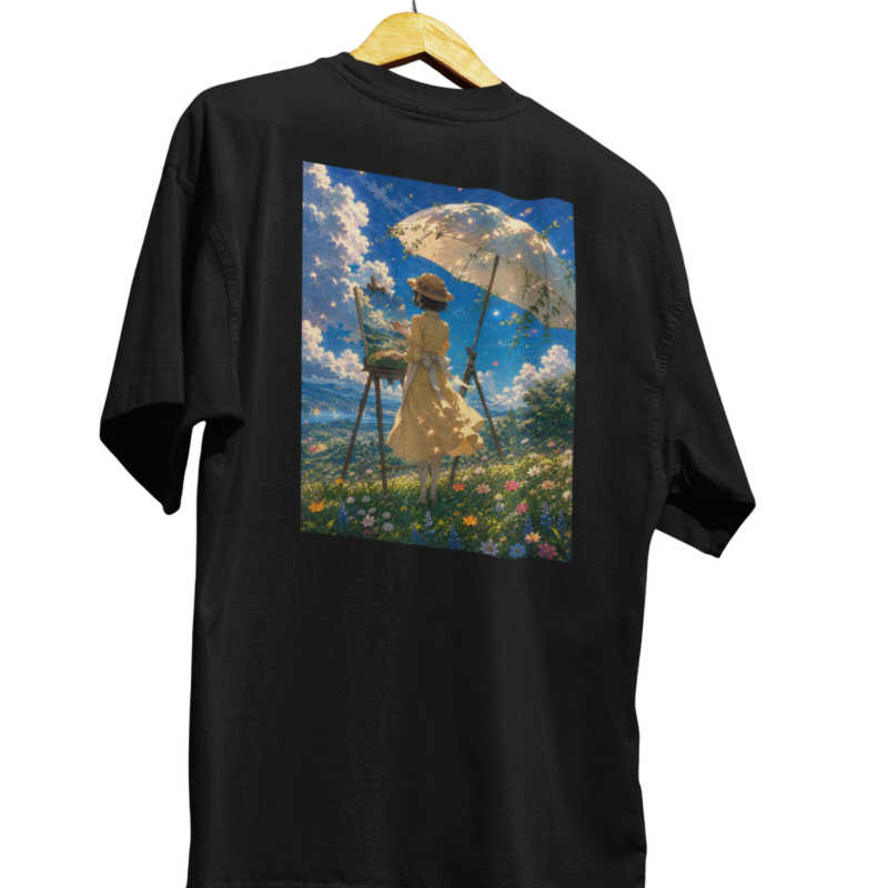 Canvas Under Clouds Oversized Tee