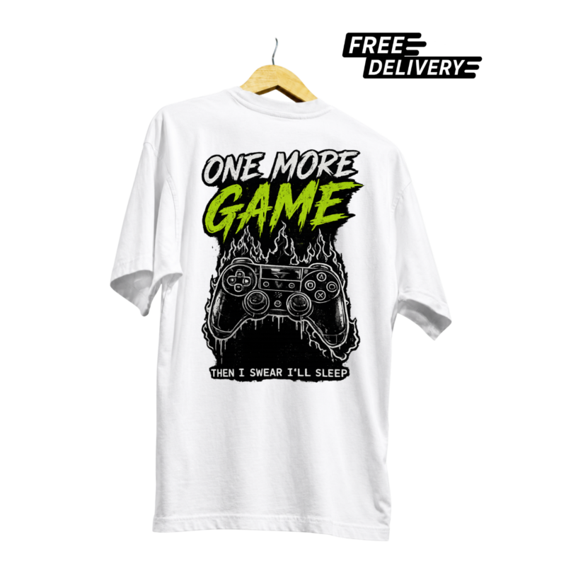 One More Game Then I'll Sleep Funny Gamer T-Shirt