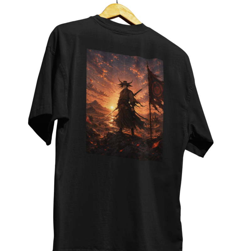 Shadow of the Red Dunes Oversized Tee