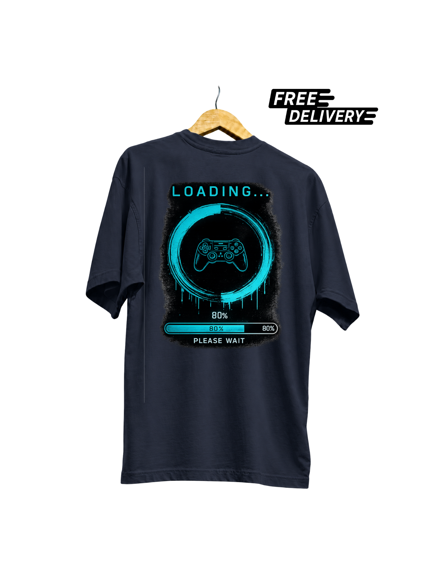Loading Please Wait Gaming Progress Bar T-Shirt