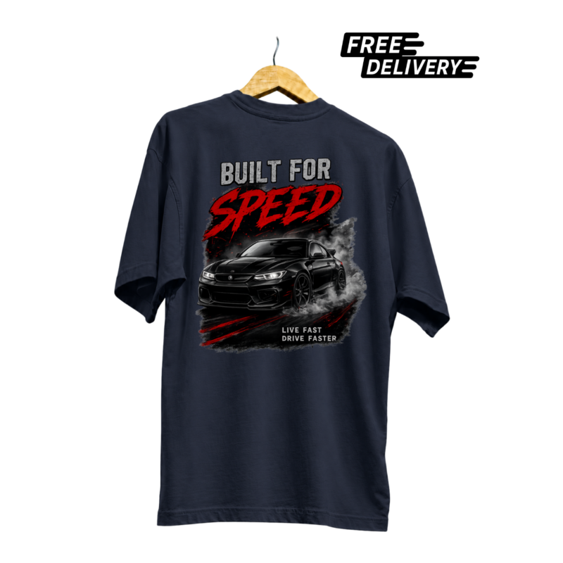 Built For Speed Racing Graphic Tee